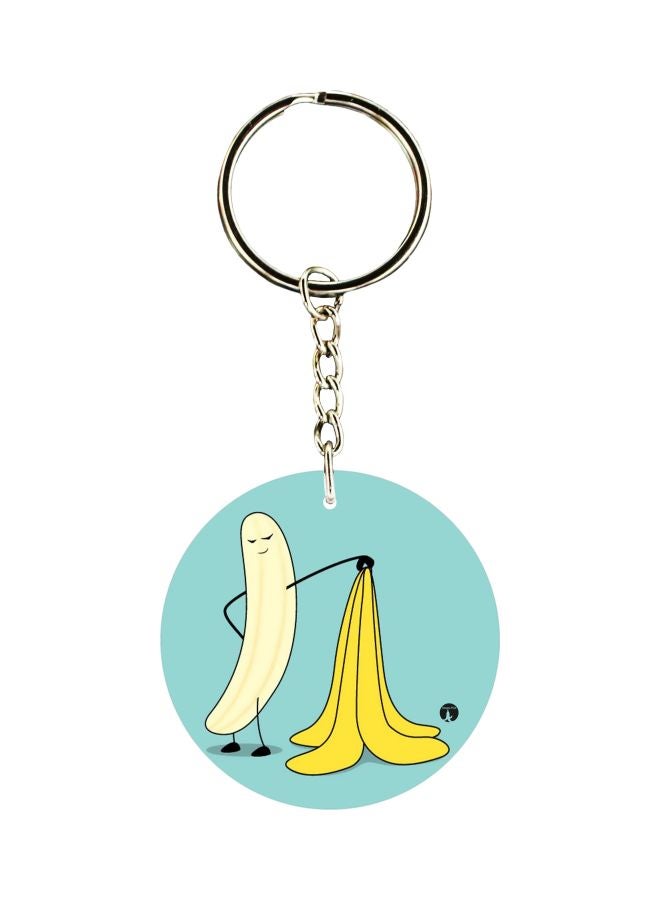 BP Banana Printed Keychain