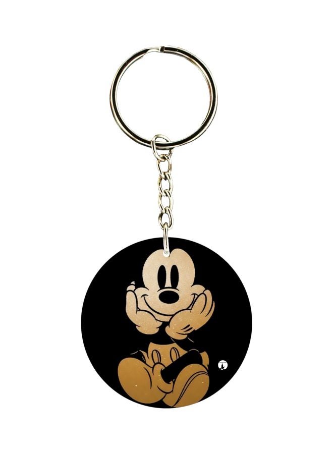 BP Mickey Mouse Printed Keychain