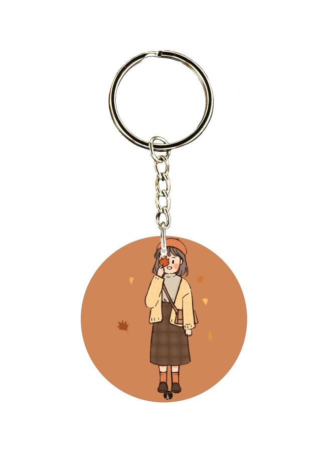 BP Double Side Printed Keychain