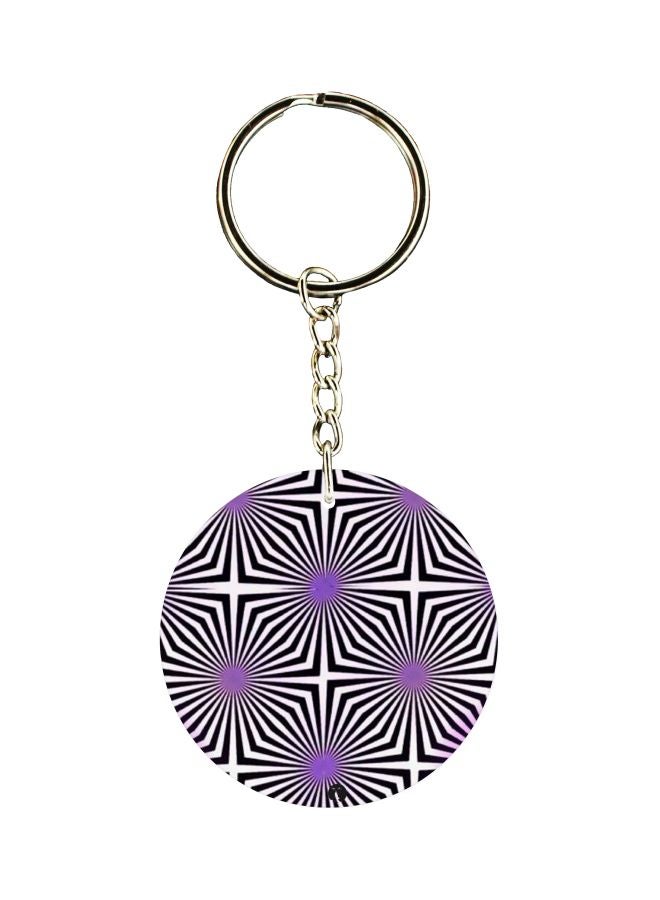 BP Double Sided Printed Keychain