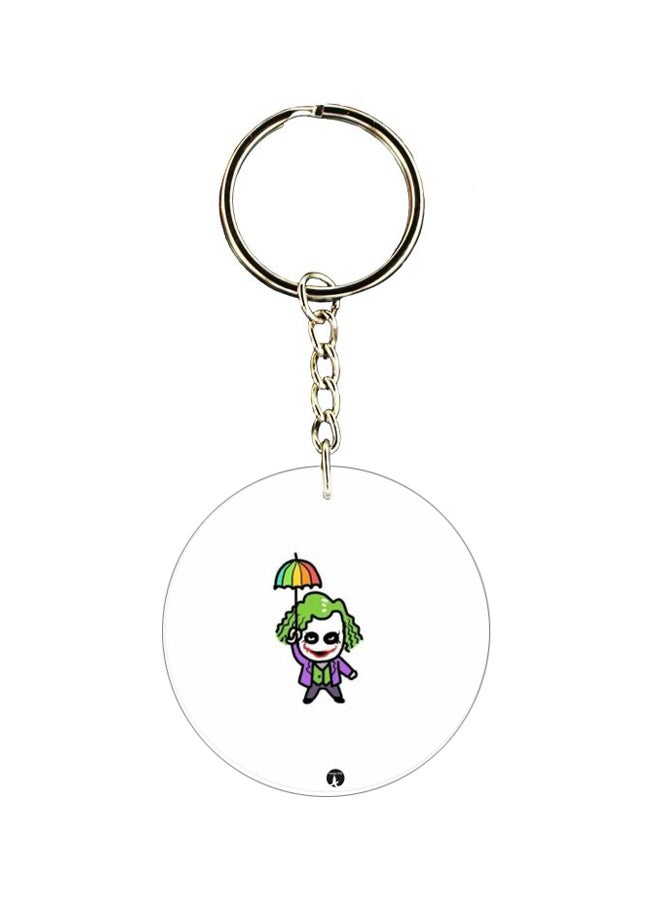 BP The Dark Knight Rises: Joker Printed Double Sided Keychain