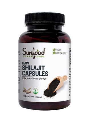 Raw Shilajit Extract - 90 Capsules - v1594836869/N39282200A_1