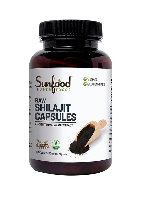 Raw Shilajit Extract - 90 Capsules