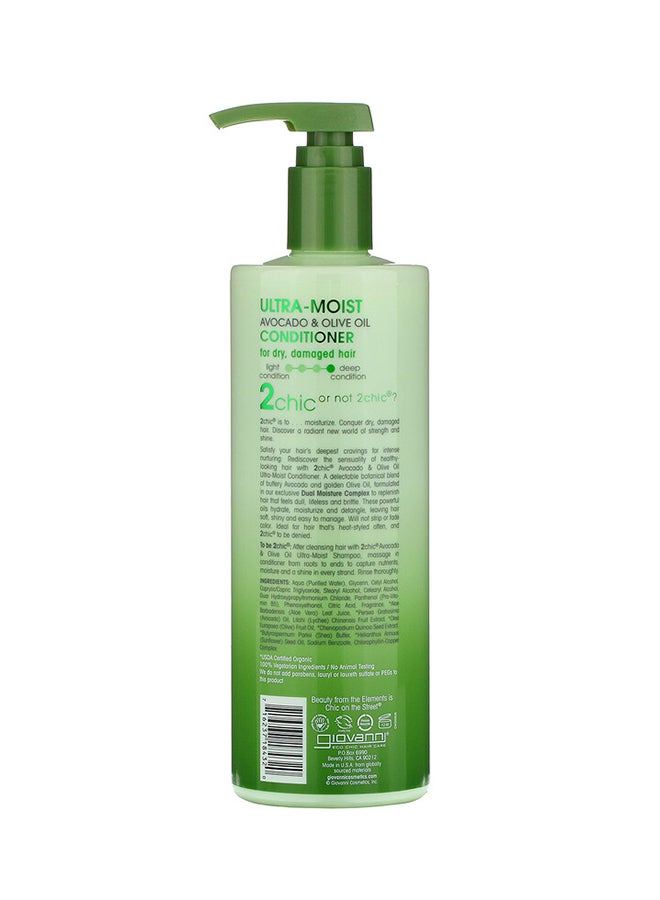 Giovanni 2chic Avocado And Olive Oil Ultra-Moist Conditioner 710ml  - Image 2