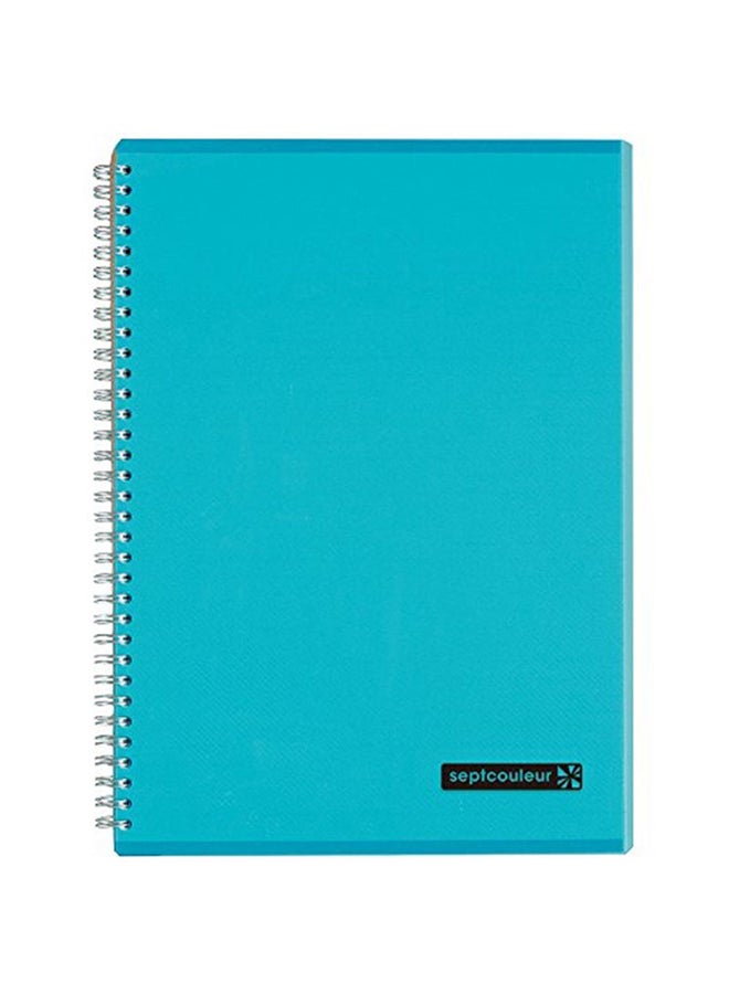 Septcouleur Notebook Ruled B5, 80 Pages Blue