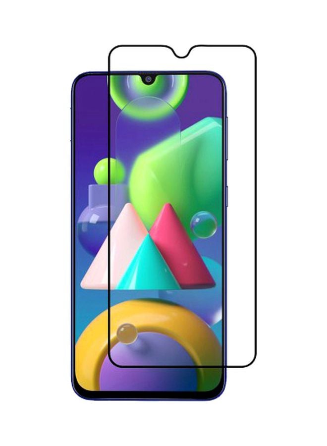 MARGOUN Ultimate Tempered Glass Screen Protector For Samsung Galaxy A50s Black/Clear - Image 1