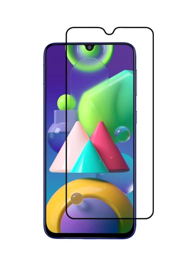 MARGOUN Ultimate Tempered Glass Screen Protector For Samsung Galaxy A50s Black/Clear - Image 2