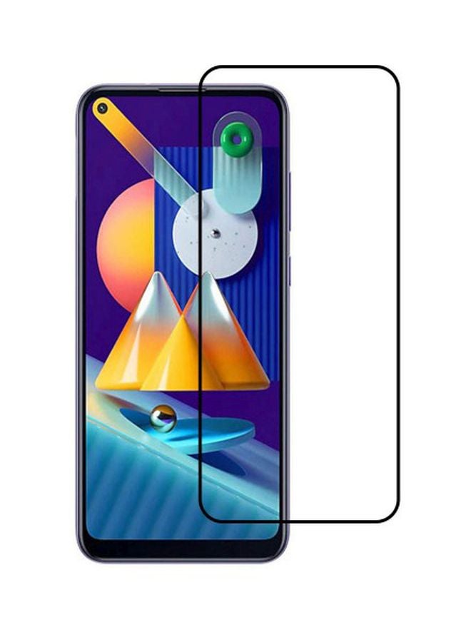 Grand Shieldz Tempered Glass Screen Protector For Samsung Galaxy M11 Black/Clear - Image 1