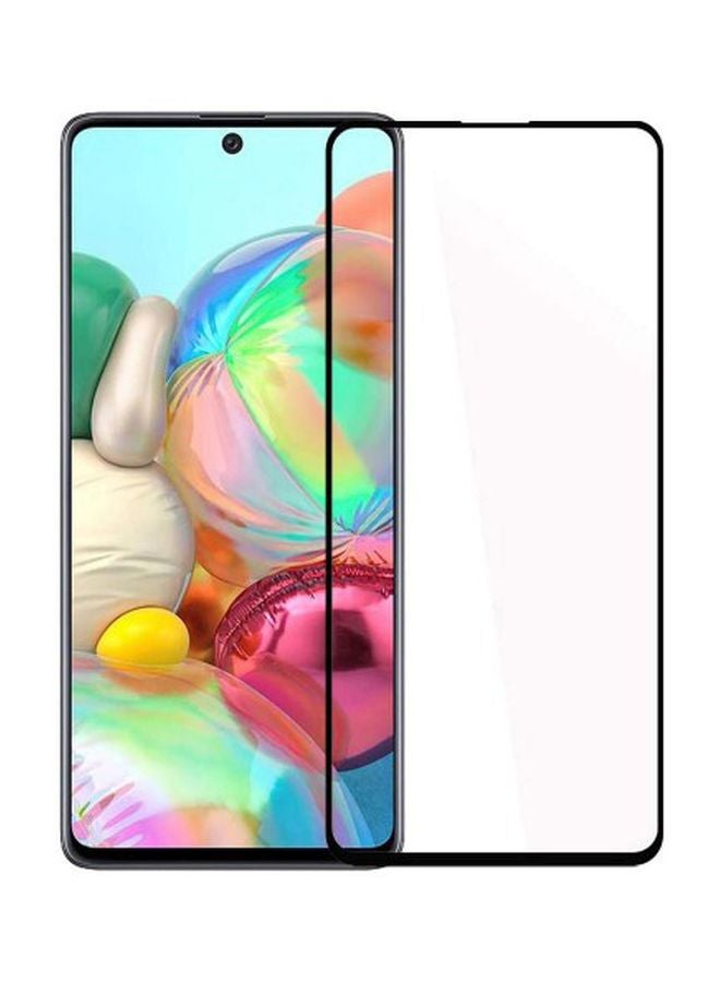 MARGOUN Grand Shieldz Tempered Glass Screen Protector For Samsung Galaxy A51 Clear/Black - Image 1