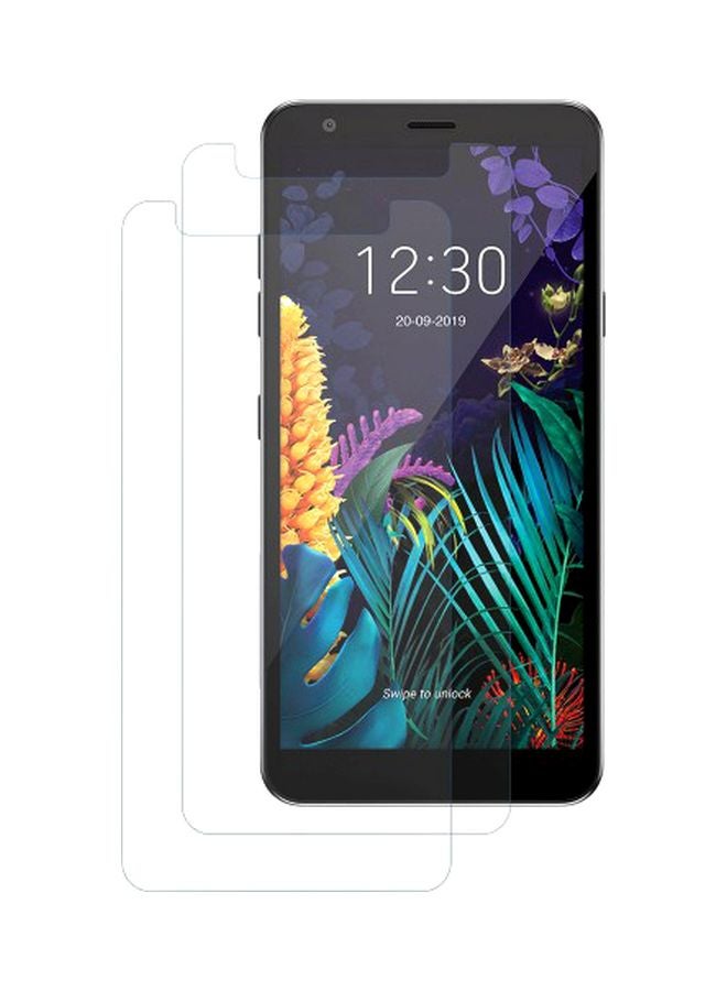 MARGOUN Pack Of 2 Max Sheildz Tempered Glass Screen Protector For LG K30 Clear - Image 1