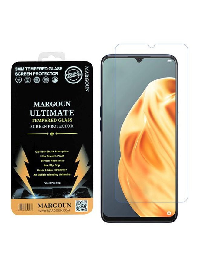 MARGOUN - Ultimate Tempered Glass Screen Protector For Oppo F15 Clear - Image 1
