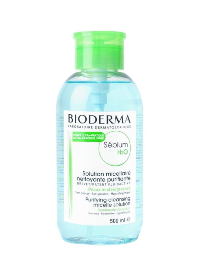 Bioderma - Sebium H2O Purifying Cleansing Micelle Solution 500ml - Image 1