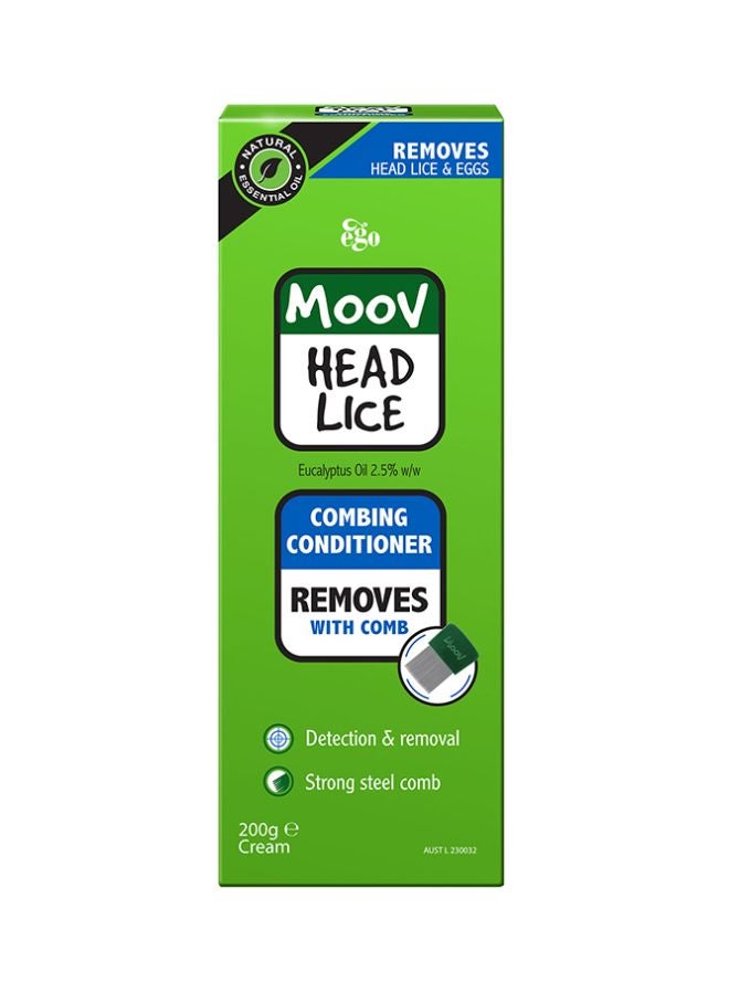 QV - Moov Head Lice Combing Conditioner 200ml - Image 1