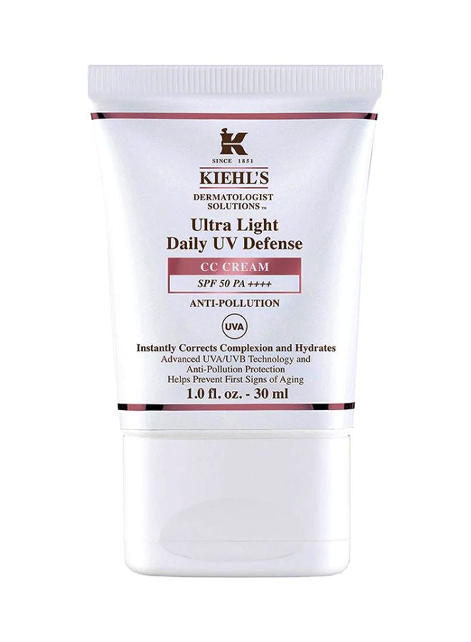 Kiehl's - Ultra Light Daily UV Defense CC Cream - Image 1