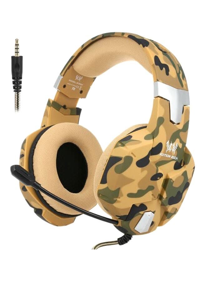 KOTION EACH - G-1500 Over-Ear Gaming Headphones With MicFor PS4/PS5/XOne/XSeries/NSwitch/PC - Image 1