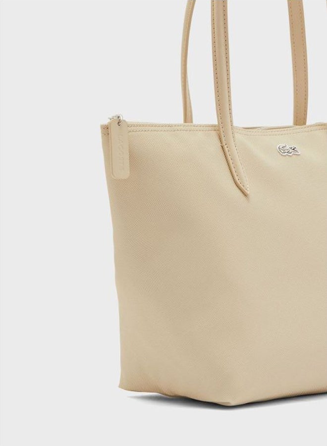 لاكوست حقيبة L.12.12 كونسبت بني - Image 3