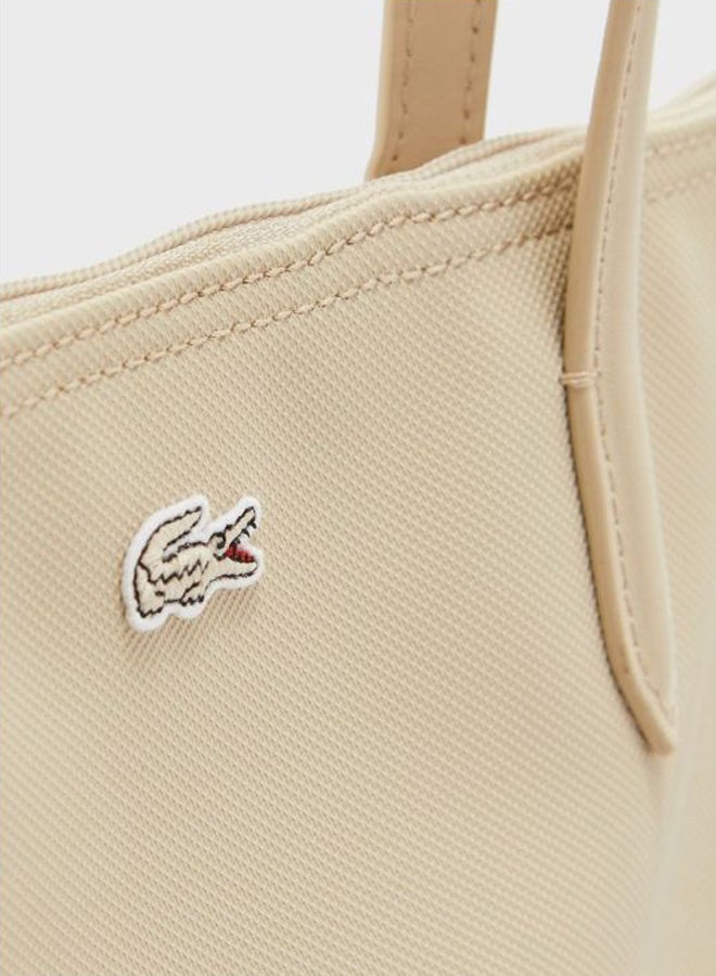 لاكوست حقيبة L.12.12 كونسبت بني - Image 4