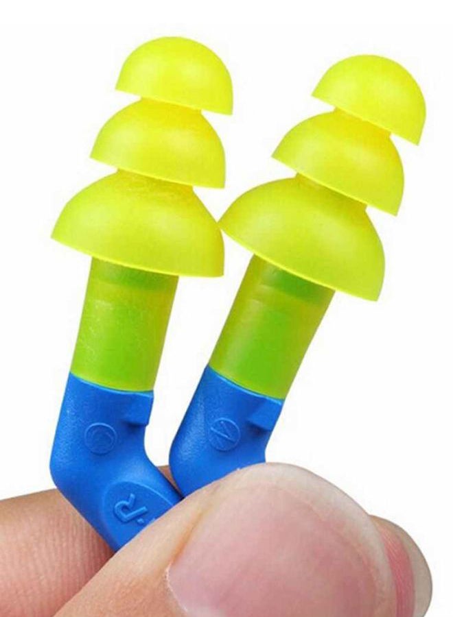 3M - Anti-Noise Sleeping Earplugs Blue/Green - Image 1