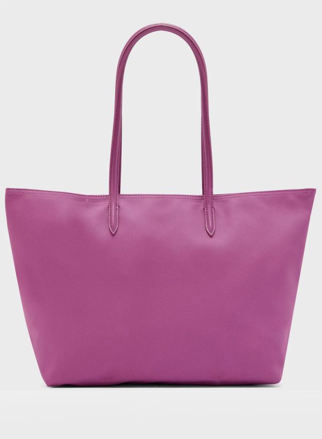 LACOSTE - L.12.12 Concept Shopper Purple - Image 1