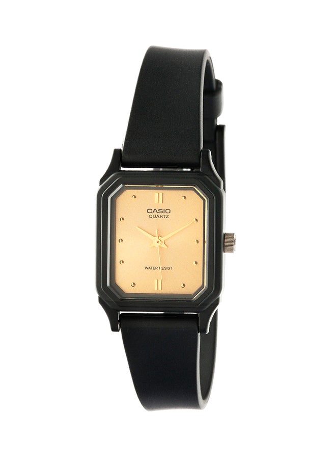 كاسيو ساعة يد بعقارب مقاومة للماء طراز LQ-142E-9A - قياس 23 مم - لون أسود للنساء - Image 1