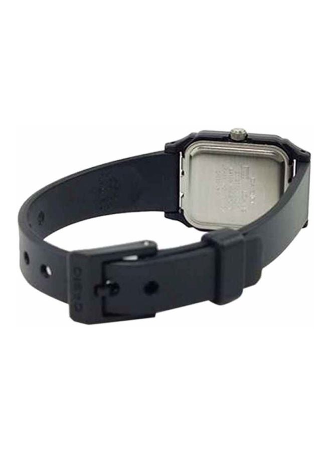 كاسيو ساعة يد بعقارب مقاومة للماء طراز LQ-142E-9A - قياس 23 مم - لون أسود للنساء - Image 2