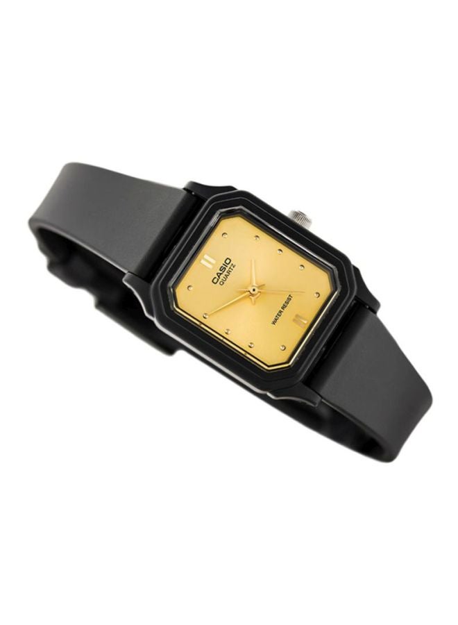 كاسيو ساعة يد بعقارب مقاومة للماء طراز LQ-142E-9A - قياس 23 مم - لون أسود للنساء - Image 4