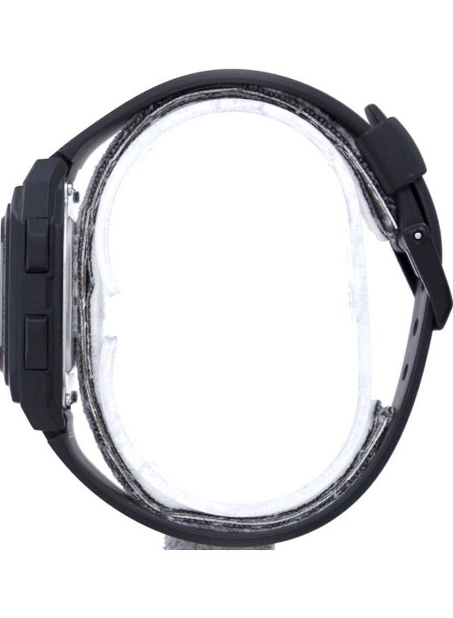 CASIO Men's Resin Digital Watch F-201WA-1AEF - 34 mm - Black - Image 3