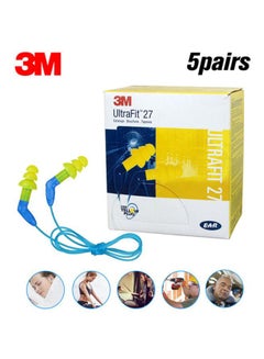 3M UltraFit 27 Earplugs Blue/Green  - Image 5