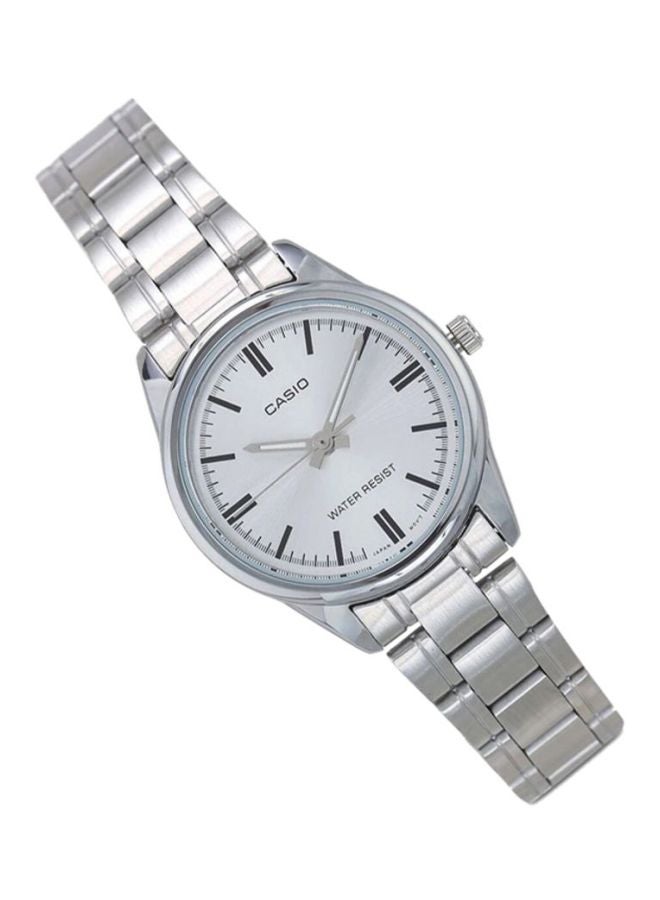 CASIO Women's Stainless Steel Analog Watch LTP-V005D-7AUDF - 28 mm - Silver - Image 3