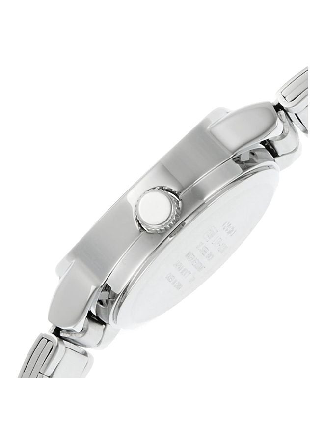 كاسيو ساعة يد إنتايسر بعقارب طراز LTP-1230D-1C - قياس 24 مم - لون فضي للنساء - Image 3