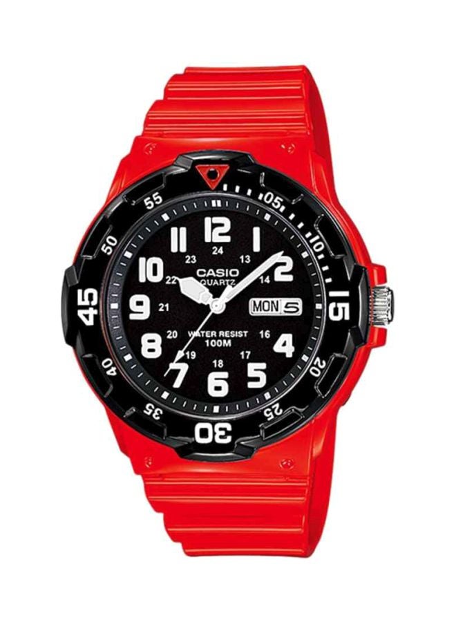 كاسيو ساعة بعقارب مقاومة للماء طراز MRW-200HC-4BV للرجال - Image 1