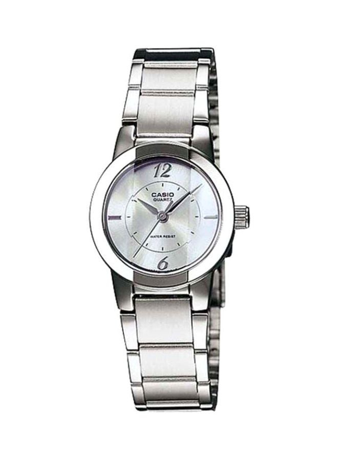 CASIO Women's Enticer Analog Watch LTP-1230D-7C - 24 mm - Silver - Image 1
