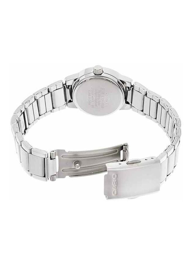 CASIO Women's Enticer Analog Watch LTP-1230D-7C - 24 mm - Silver - Image 2