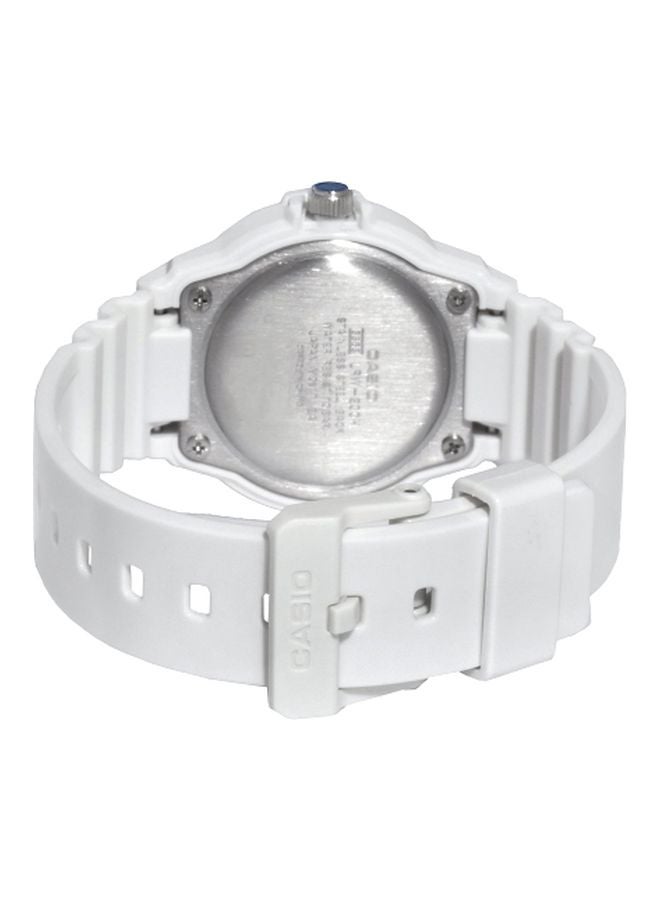 كاسيو ساعة يد رياضية بعقارب طراز LRW200H-1EVCF - مقاس 33 مم - لون أبيض للنساء - Image 2