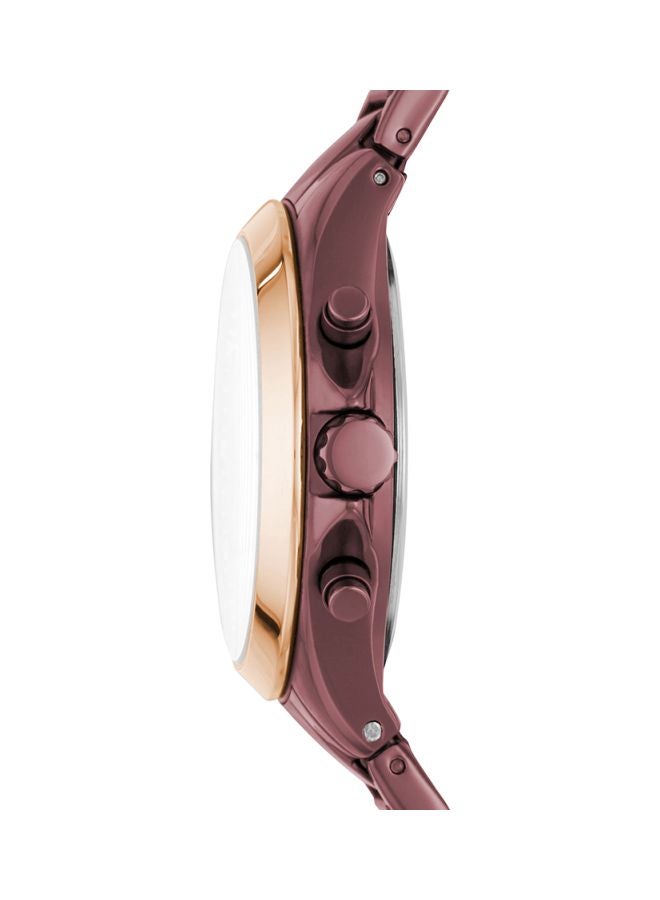 FOSSIL Women's Water Resistant Chronograph Watch bq3281 - Image 2