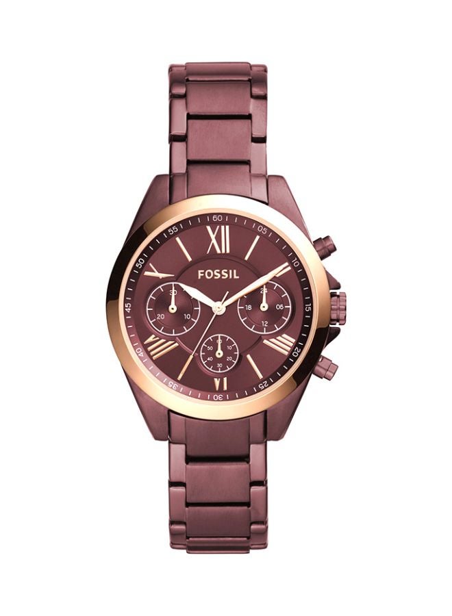 FOSSIL Women's Water Resistant Chronograph Watch bq3281 - Image 1