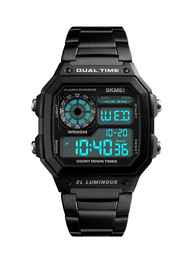 Men's Water Resistant Digital Watch