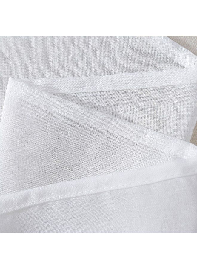 REGAL IN HOUSE Linen Window Curtain for Bedroom Dark Grey 180x140cm - Image 3