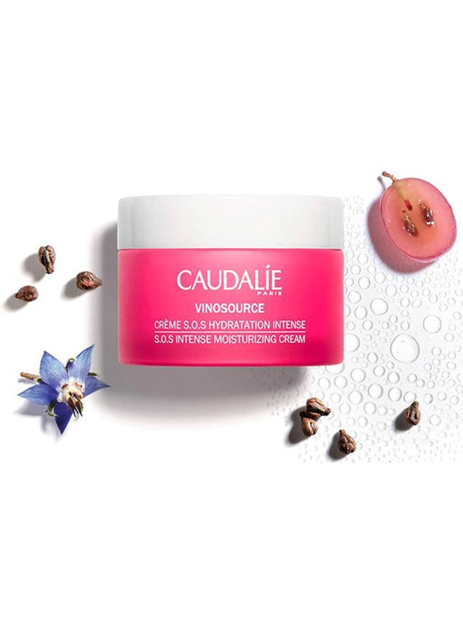 CAUDALIE - Vinosource S.O.S Intense Moisturizing Cream 50ml - Image 1
