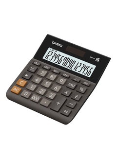 CASIO 14-Digits Scientific Calculator MH-16-BK-W-DP Grey/Black 