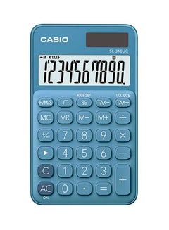 Portable Calculator SL-310UC-BU-N-DC Blue