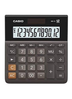 CASIO DH-14-BK-W-DH Desktop Calculator Black  - Image 1