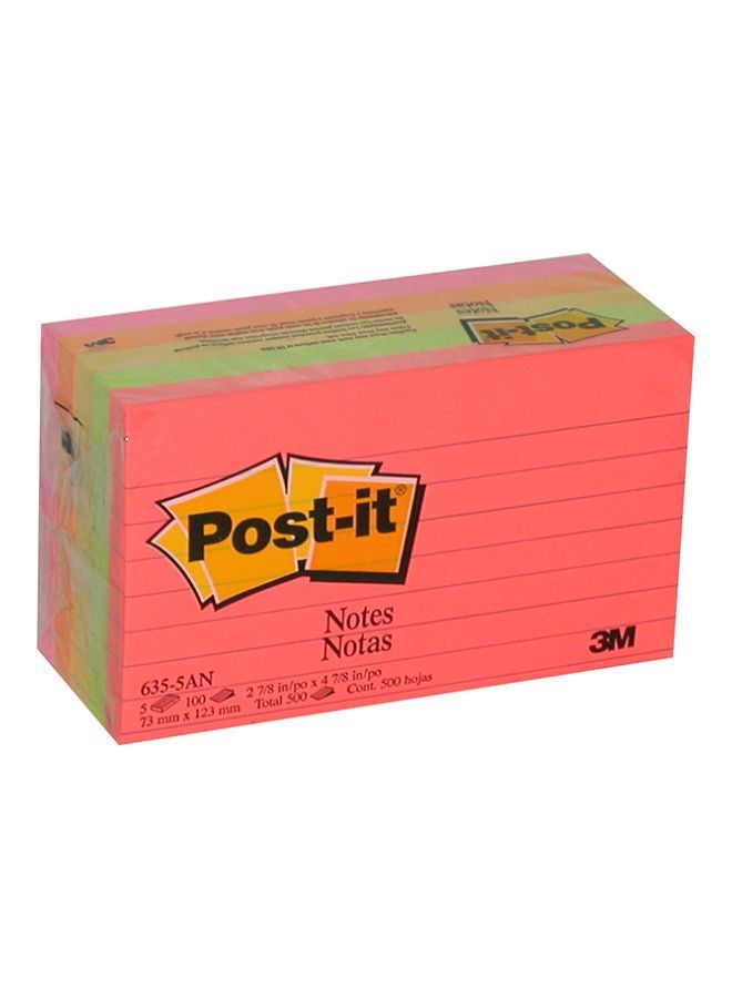 ثري ام أوراق ملاحظات عصرية ذاتية اللصق متعدد الألوان