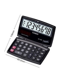 كاسيو آلة حاسبة أساسية طراز SX-100 أسود  - Image 3