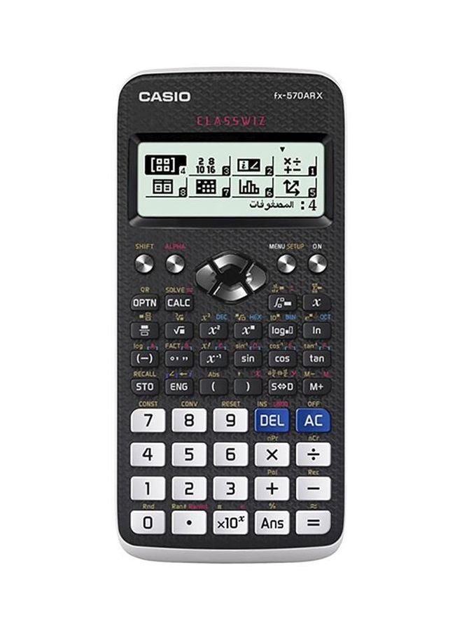 كاسيو الآلات الحاسبة العلمية CASIO FX-570ARX-W-DH 