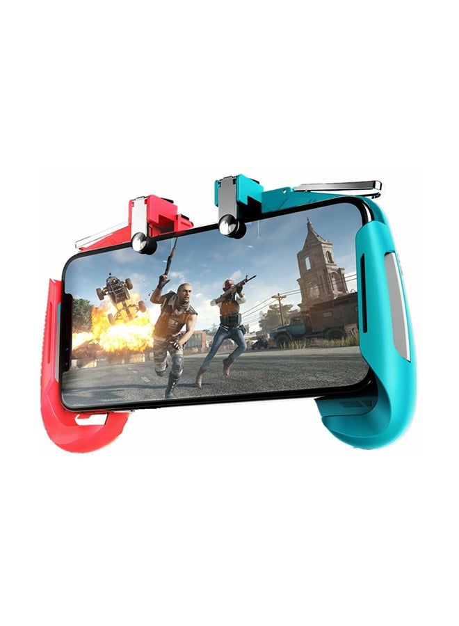 Gaming Gamepad Trigger Fire Pubg Game Controller Blue Pink - Wireless - Image 1