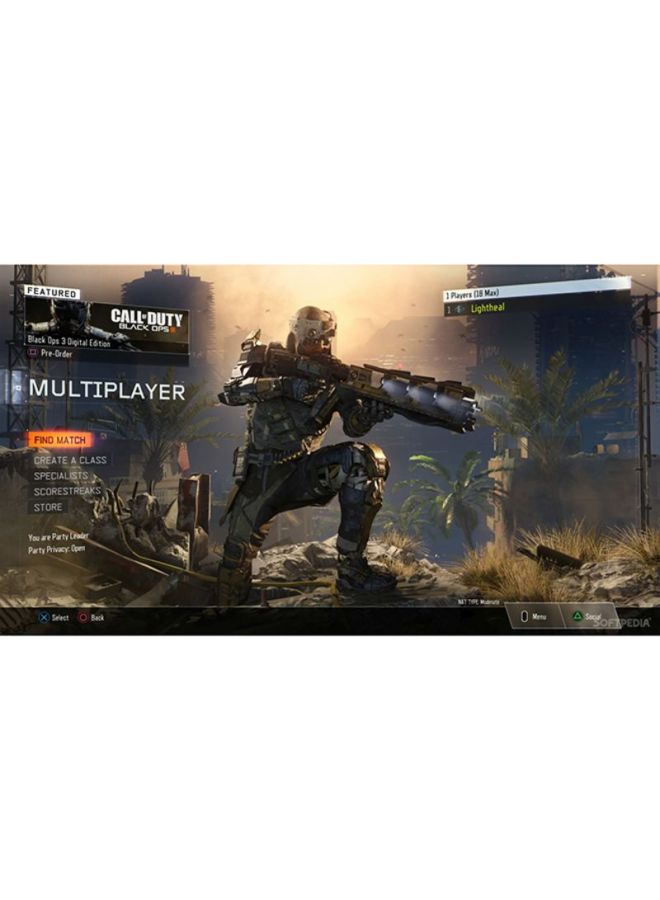 Activision - Call Of Duty: Black Ops 3 Gold Edition(Intl Version) - Action & Shooter - PlayStation 4 (PS4) - Image 1