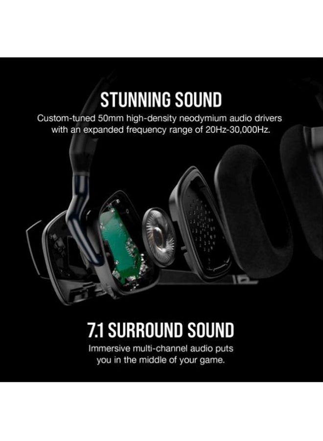 CORSAIR Void Elite Surround Wireless Over-Ear Gaming Headset With Mic PlayStation 5 (PS5) - Image 3