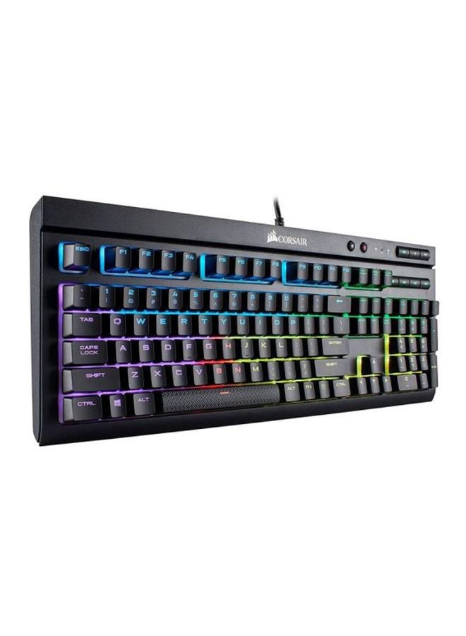 CORSAIR - K68 RGB LED Mechanical Gaming Keyboard Black/Blue - Image 1