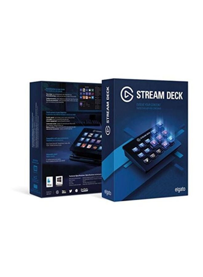 Stream Deck Customizable LCD Content Creation Controller -wired